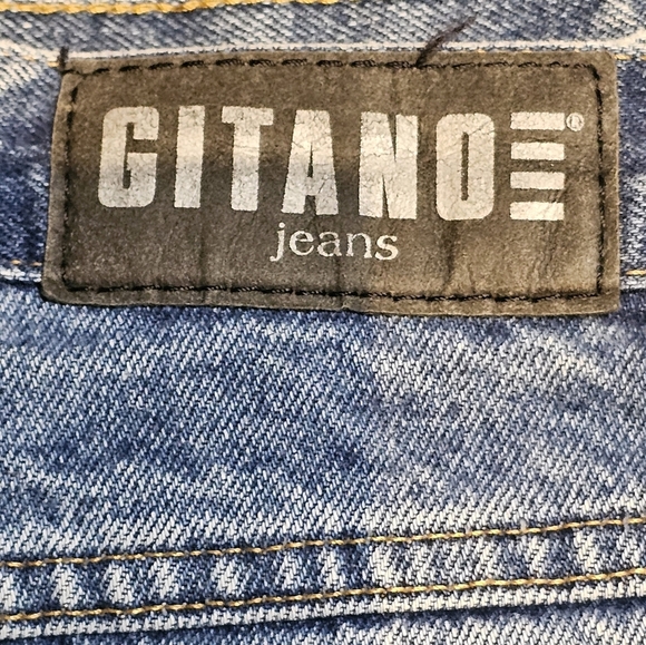 Vintage Gitano Relaxed Fit Blue Jeans - Picture 2 of 4